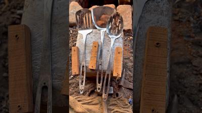 When Blacksmith Makes Kitchen Tools by Hand 