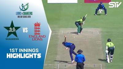 1st Innings Highlights  Pakistan Shaheens vs England lions  Match 01  One Day Series  ZN1H