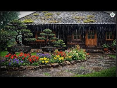 3 Hours of Rain and Soft Piano for Stress Relief Relaxing Background Music