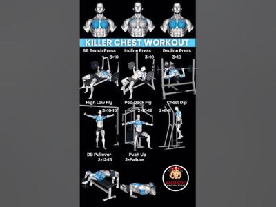 8 Effective Chest Workout to Build Insane Upper Body workout chestworkout