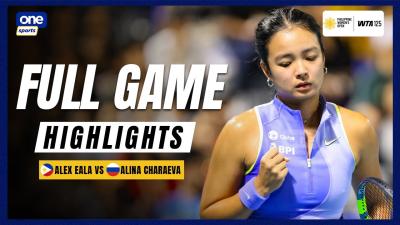 ALEX EALA vs. ALINA CHARAEVA  FULL GAME HIGHLIGHTS  2026 PHILIPPINES WOMENS OPEN