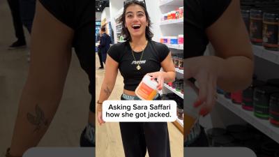 Asking sarasaffari how she got jacked. workout interview pushups nyc  Watch the full video