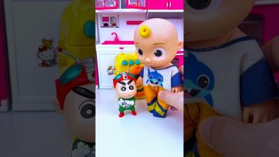 ASMR Unboxing Cocomelon  Shinchan Washing Machine Toy Set  Satisfying Toy Play With Subeo ASMR