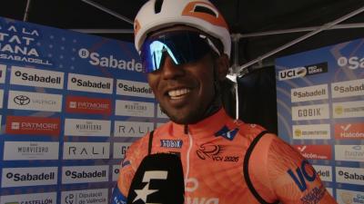 Biniam Girmay  Interview at the start  Stage 5  Volta Comunitat Valenciana 2026