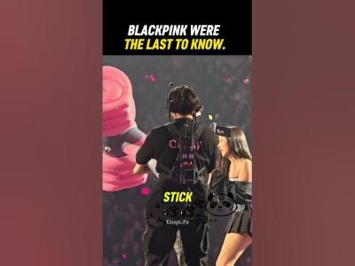 BLACKPINK were the last to know. blackpink