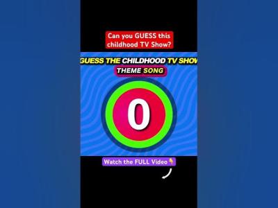 Can you guess this Childhood TV Show by its Theme Song nostalgia tvshowquiz cartoon nickelodeon