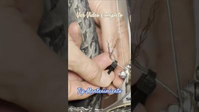 Cómo Reparar Cable despeluchado de Cambio de Bicicleta