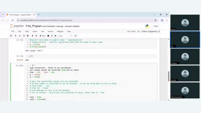 Data Analytics Course Batch 108 Python Training  Session 3