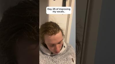 Day 25 of Improving of My VOCALS funny singing music learningtosing practice