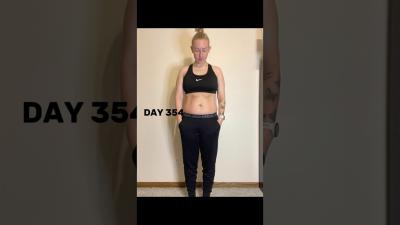 Day 354 On My Weight Loss Journey  weightloss transformation motivation fitness fyp