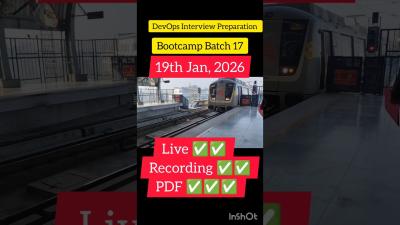 Dont miss the opportunity  grab your seat in Batch 17 devops motivation interview question