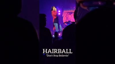 Dont Stop Believin HAIRBALL Live Jan 30 2026 concert tributeband tributeshow rock livebands