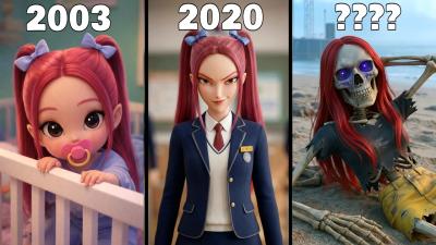 Evolution of MIRA  KPop Demon Hunters  GOLDEN SONG