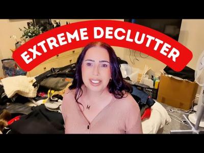 EXTREME Declutter Motivation. Spend the Week With Me Vlog  Indian Fakeaway