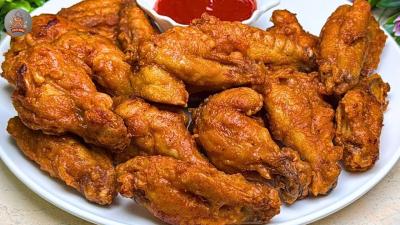 Fried Chicken Wings Recipe  Tasty Juicy and Crispy Chinese Fried Chicken Recipe