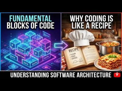 Fundamental Blocks of Code  Why Coding is Like a Recipe Understanding Software Architecture