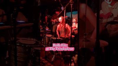 Holly Fitz performing at The Troubadour last weekend