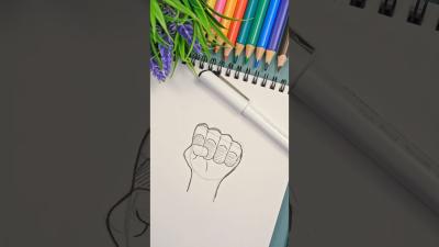How A SPATULA Helps Drawing FISTS art drawingtutorial howtodraw drawing tutorial pencildrawing