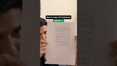 How to make UX wireframes  really fast ux uxdesign