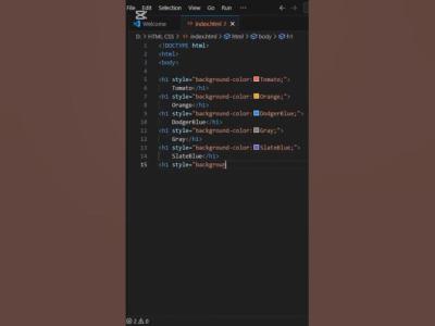 HTML Colors in 30 Seconds  Web Design Basics  CodeWithBalghari