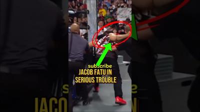 Jacob Fatu in Serious Trouble With WWE After Brutal Backstage Attack on Drew McIntyre wwe shorts