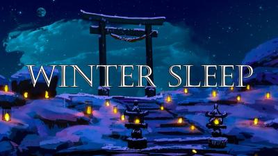 Japanese Winter Night  Deep Sleep Music  Zen Ambient for Stress Relief