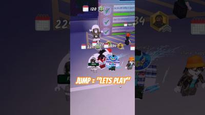 JUMP  LETS PLAY roblox robloxshorts