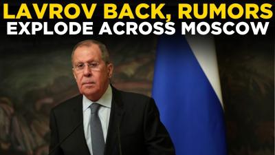 LAVROV Speech LIVE  Russian Foreign Minister Back After Ouster Rumours Delivers Update