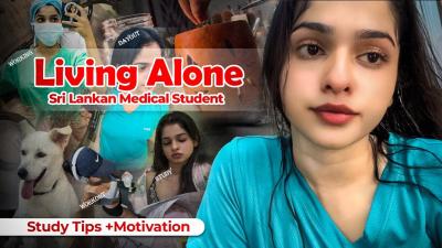 Living alone vlog  student edition  Sri Lanka 