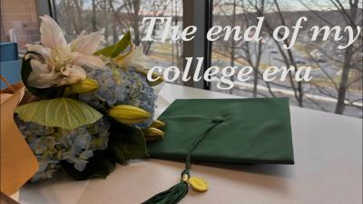 My last week as a college student  graduation Vlog
