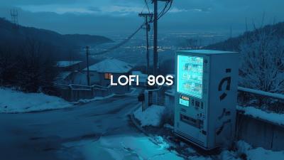 Neon Left Behind After 2 AM   Tokyo 90s Lofi  Cold Streets  Night Stillness