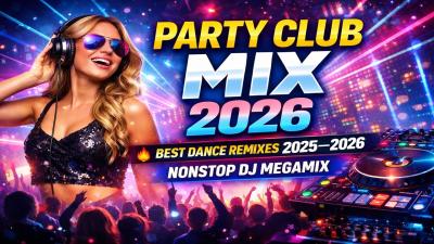 Party Club Mix 2026 Best Dance Remixes 20252026  Nonstop DJ Megamix