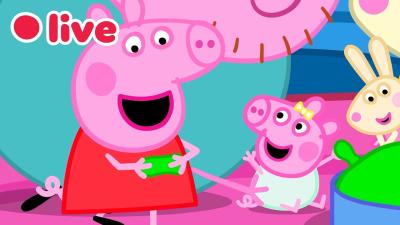  Peppa Pig BEBÈ EVIE Episodi IN DIRETTA I Migliori Momenti di Evie  Cartoni per Bambini