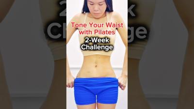 Pilates Workout to Tone Your Waist  Core  2Week Challenge 