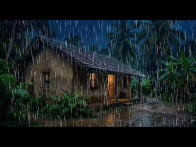 Rain Sounds for Deep Sleep  Focus  Night Ambience