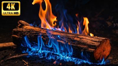  Relaxing Fireplace with No Music Fire Sounds  Warm Winter Atmosphere for Peaceful Sleep V1