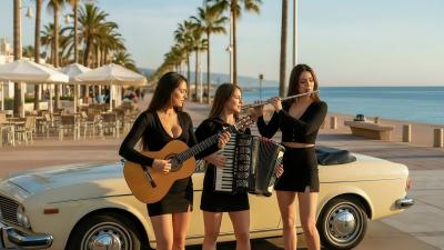 RELAXING INSTRUMENTAL MAGIC  Flamenco Guitar Accordion  Irish Flute Chill Music