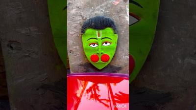 ru ru Rajasthani song hu ru ru song Krishna statue making at home laddu gopalshortsvideoviral