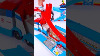 Satisfying Unboxing PAW Patrol Launchn Haul Transforming PAW Patroller pawpatrol shortvideo