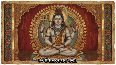 ॐ सवतसरकरय नम  Shiv Bhagwan Mantra for Time Mastery Discipline  Spiritual Growth 