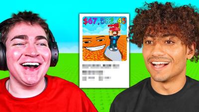 Showing FOLTYN my new ROBLOX game