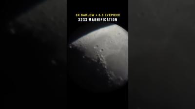 SSEA 80AZ Telescope Max Zoom Test  Real Power Revealed viral space shorts