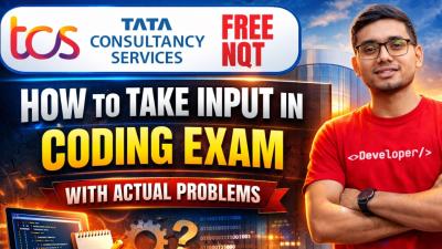 TCS NQT 2026 Coding  How to take Input in Coding Test  Java Python  C