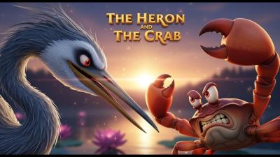 The Heron and The Crab  Stories for Teenagers  English Fairy Tales