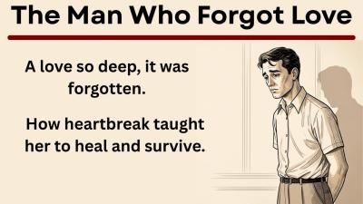 The Man Who Forgot Love  Emotional Story  Improve Your English Fluency  Heartbreak  Healing