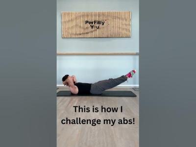 This is how I challenge my abs