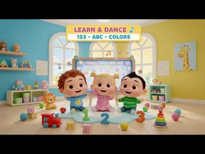 Ting Ting Baby Learning Song  Counting 110 ABC Colors  Kids Learning Rhyme