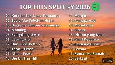 TOP HITS SPOTIFY 2026  LAGU MUSIK INDONESIA YANG PALING VIRAL DAN TRENDING DI TIKTOK  TANPA IKLAN