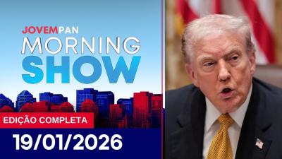 TRUMP QUER GROENLÂNDIA  DESISTÊNCIA NO BBB 26  MORNING SHOW  190126