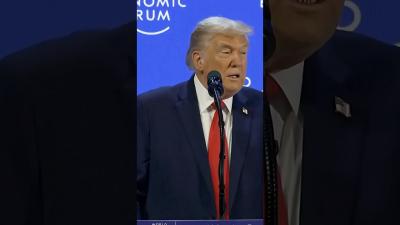 Trump Says He Has Many Friends a Few Enemies at Davos